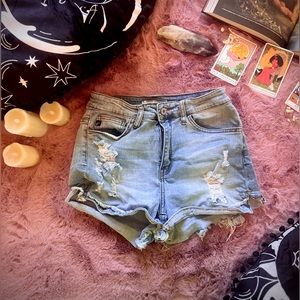 RanCan LA Denim 🖤 Shorts Size 7